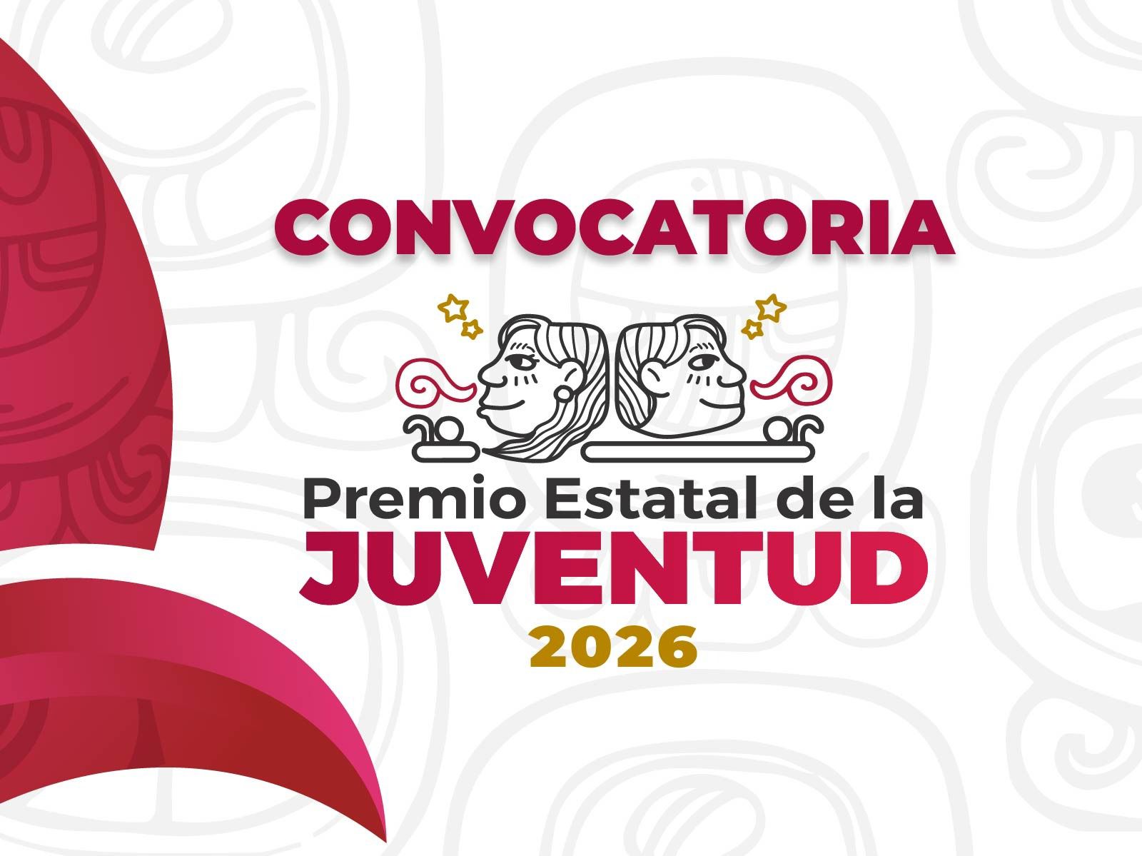 Abren convocatoria al Premio Estatal de la Juventud